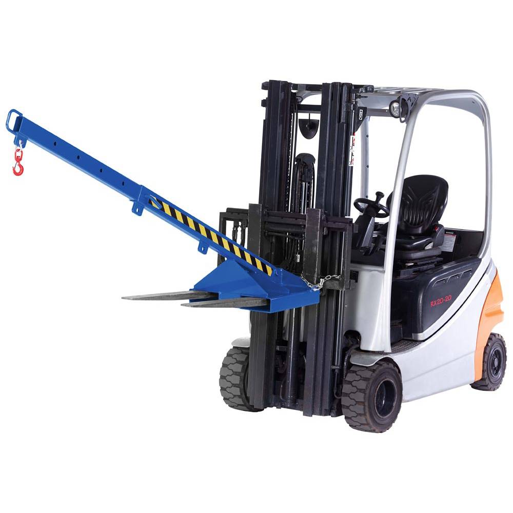 Kranarm für Gabelstapler, Länge 1650-2370 mm, Traglast 175-1000 kg, ausziehbar,