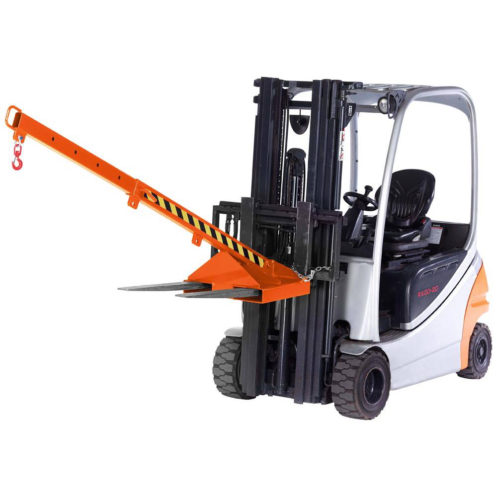 Kranarm für Gabelstapler, Länge 1650-2370 mm, Traglast 175-1000 kg, ausziehbar,