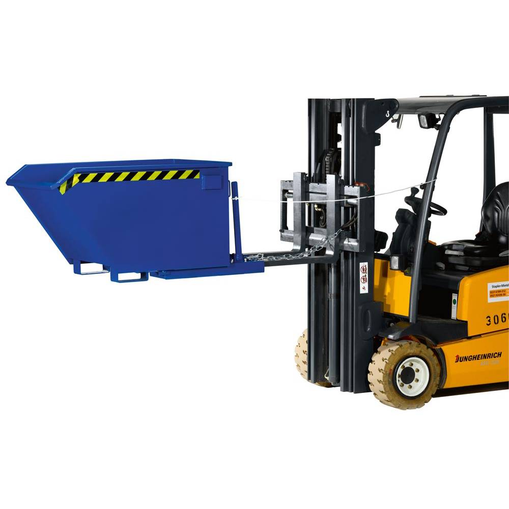 RR-Industrietechnik® Schwerlast-Kippbehälter mit Abfangscher 471884-YY