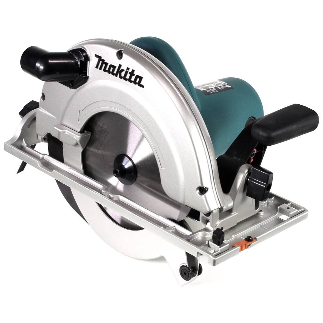 Handkreissäge 5903R 5903R Nennaufnahme 2000 W Drehzahl 4500 U/min Schnitttiefe 90°/45° 85/64 mm Sägeblatt-Ø x Bohrung 23