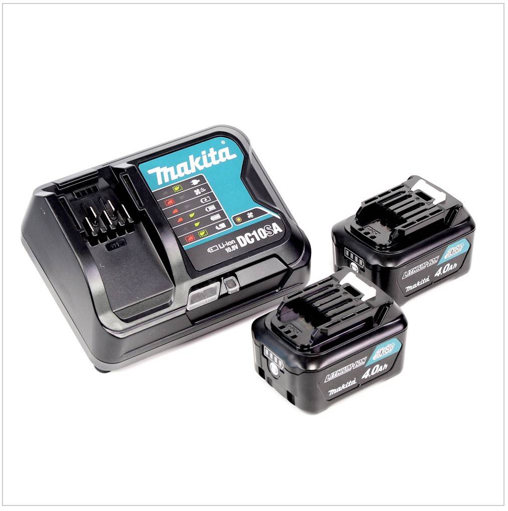 Makita TD 110 DSMJ 10,8 V Li-Ion Akku Schlagschrauber mit 2x 4 Ah Akku + Ladegerät im Makpac