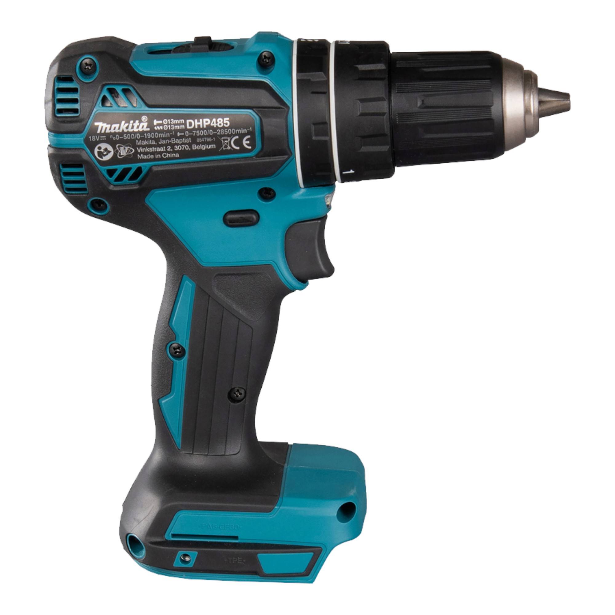 Makita DHP 485 Z Akku Schlagbohrschrauber 18 V 50 Nm Brushless Solo - ohne Akku, ohne Ladegerät