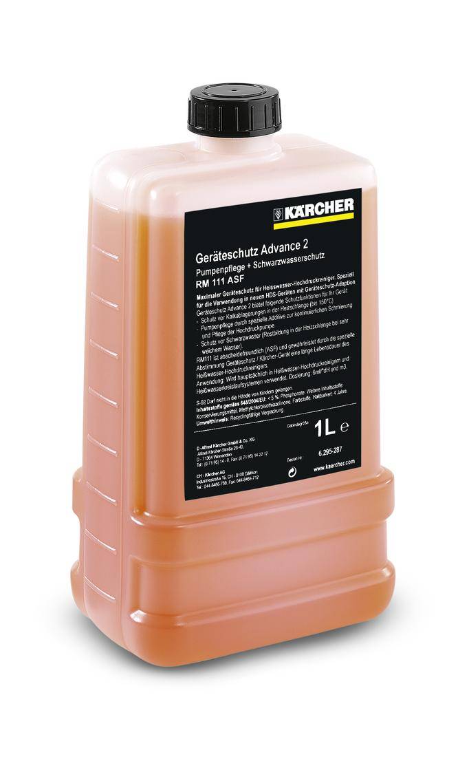 Kärcher Systempflege Advancedance 2 - Pumpenpflege + Schwarzwasser-Schutz - RM 111 ASF 1 l