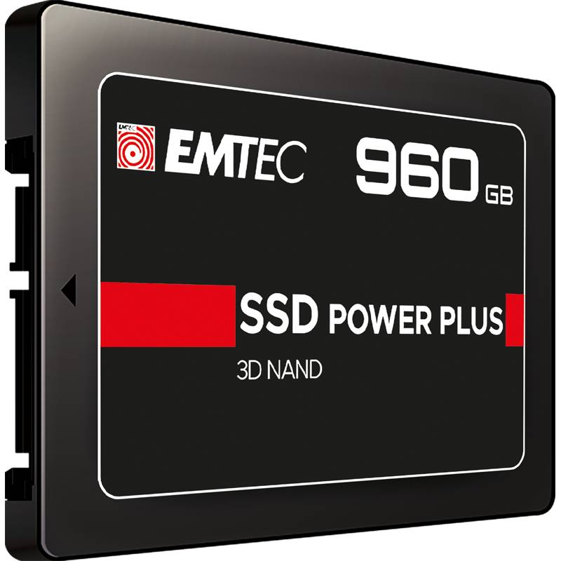 EMTEC X150 Power Plus 3D NAND - SSD - 960 GB - intern - 2.5"" (6.4 cm)