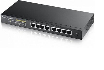 ZyXEL 8x GE GS1900-8HPv2 8x PoE Ports Netzwerk Switch 8 Port PoE-Funktion