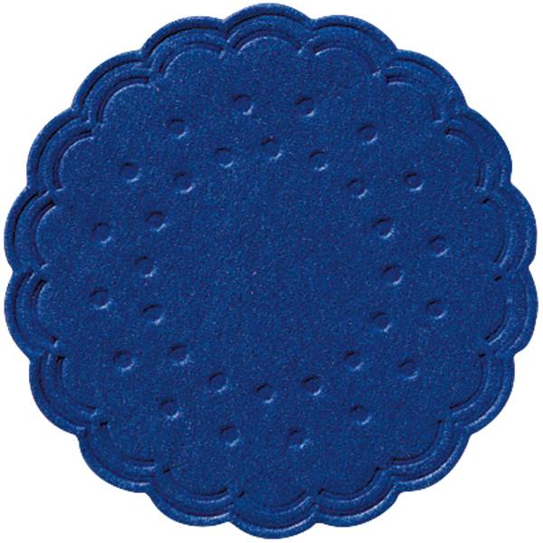 Duni Untersetzer 7,5 cm dunkelblau Tassendecke - 1 Packung à 250 Stück dunkelblau