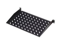 Digitus DN-19 TRAY-1-400-SW 19 Zoll Netzwerkschrank-Geräteboden 1 HE Festeinbau Geeignet für Schranktiefe: ab 600 mm Schwarz (RAL 9005)
