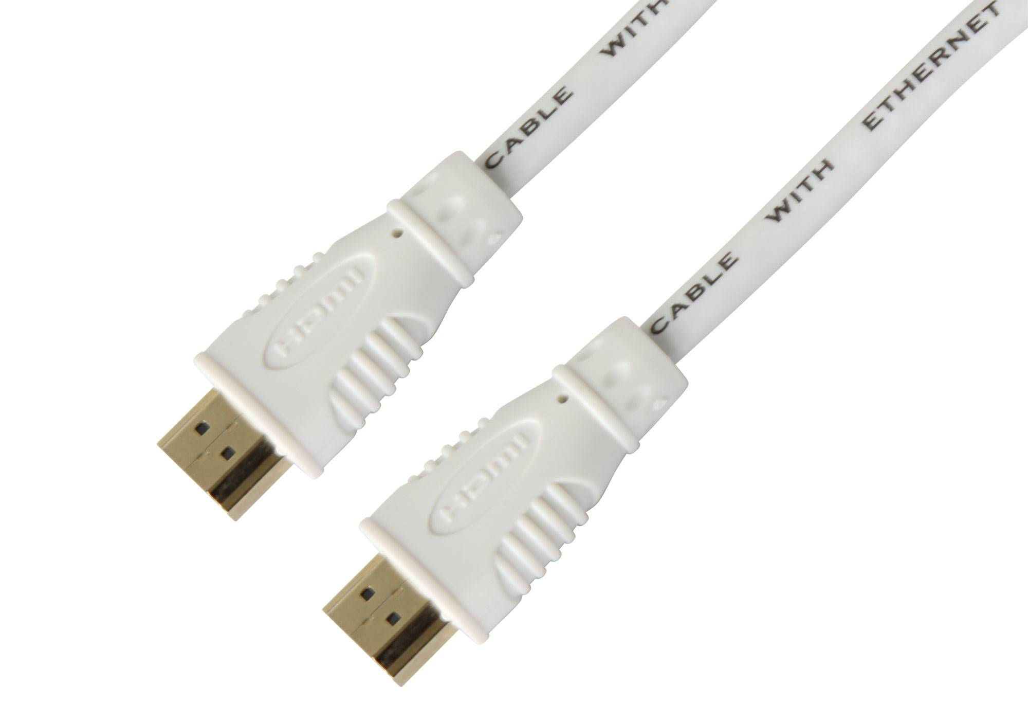 Techly ICOC-HDMI-4-005NWT, 0,5 m, HDMI Typ A (Standard), HDMI Typ A (Standard), 3D, Audio Return Channel (ARC), Weiß