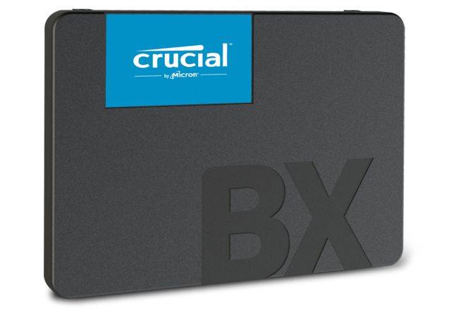 Crucial 480 GB Interne SATA SSD 6.35 cm (2.5 Zoll) SATA 6 Gb/s Retail CT480BX500SSD1