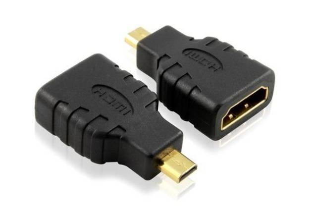 HDMI Adapter F auf Micro D Stecker -- Multimedia