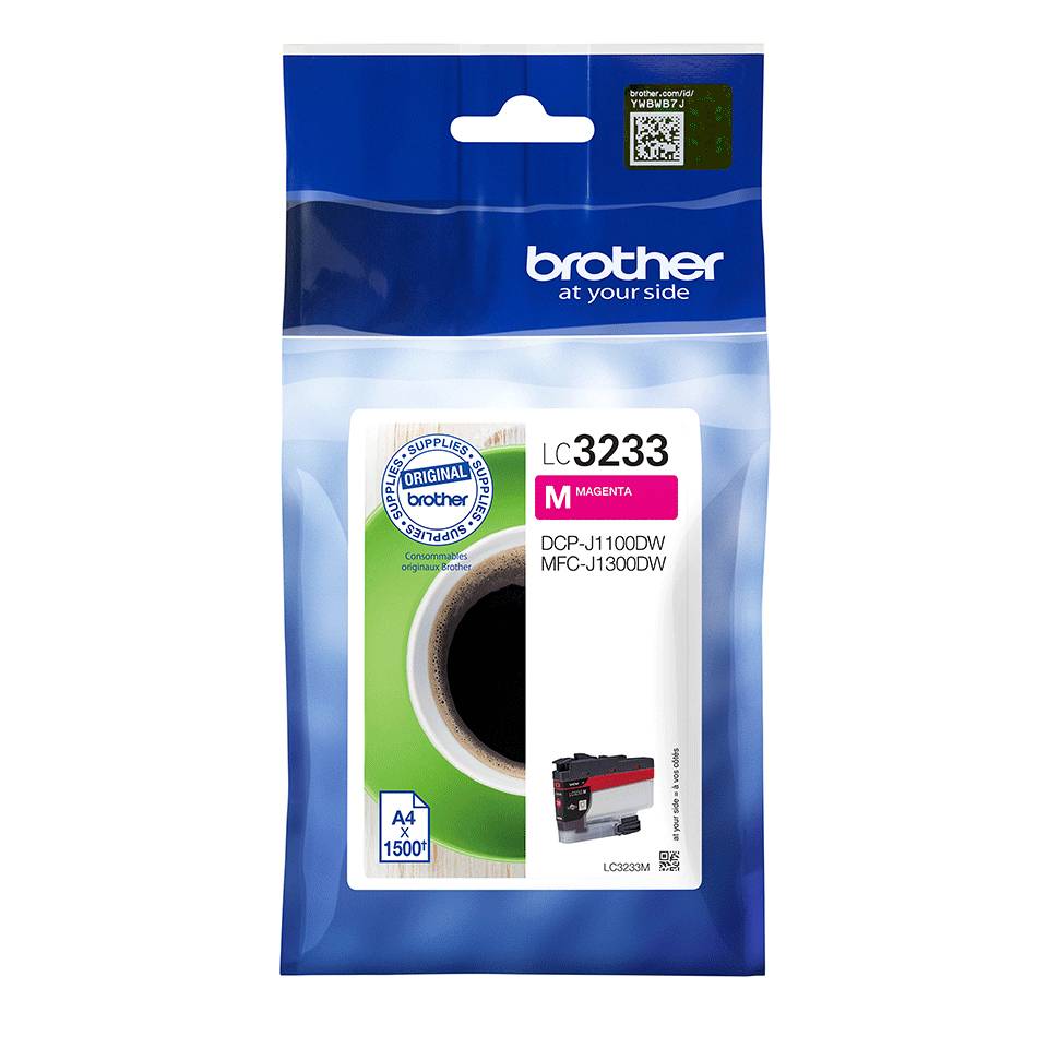 Brother Druckerpatrone LC-3233M Original Magenta LC3233M
