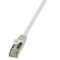 LogiLink CP1072S RJ45 Netzwerkkabel, Patchkabel CAT 5e F/UTP 5.00 m Grau 1 St.