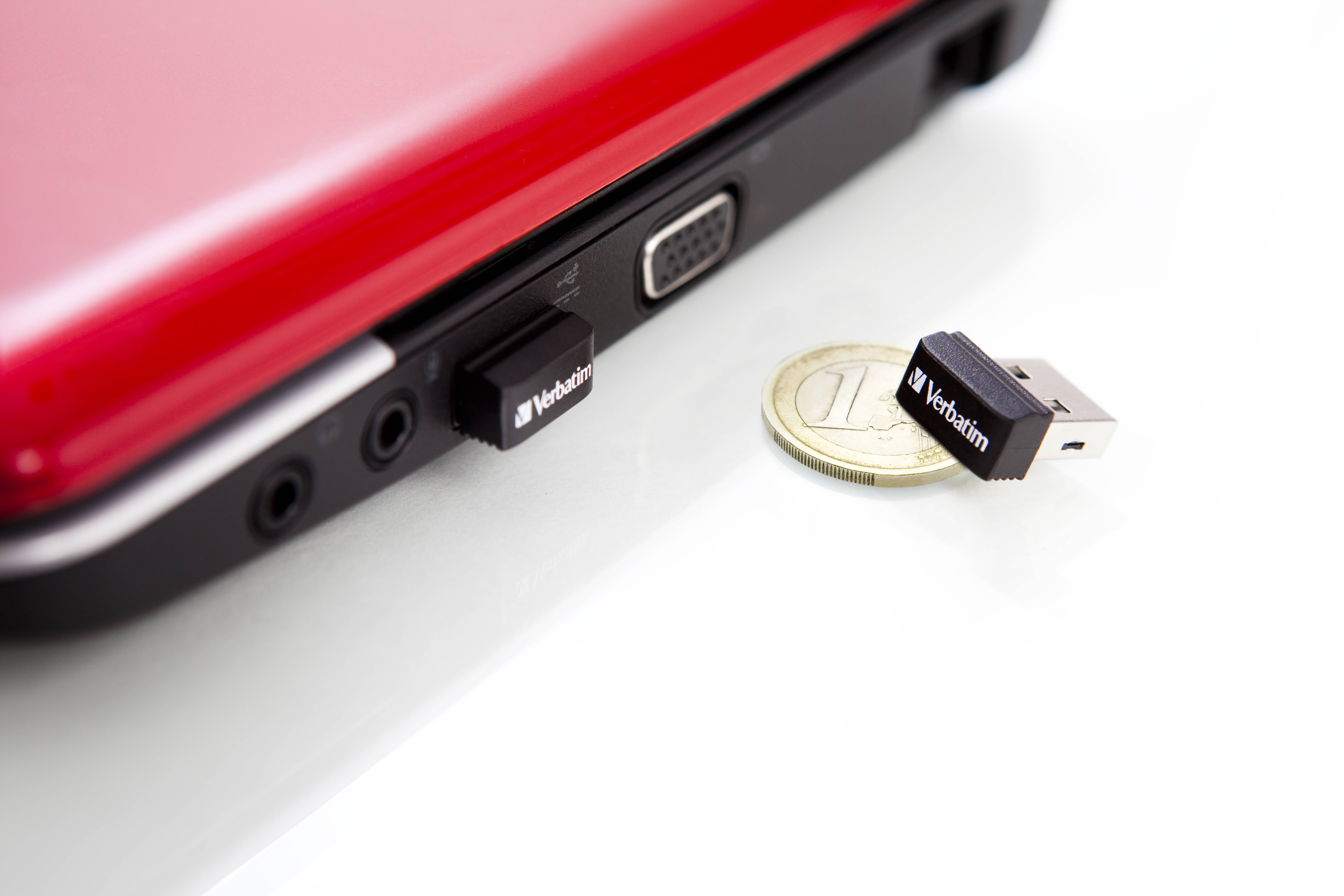 Verbatim Store 'n' Stay Nano USB-Stick 16GB Schwarz 97464 USB-A (USB 2.0)
