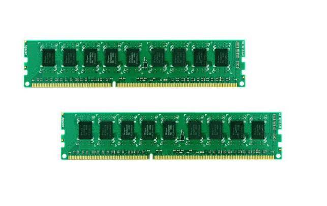 Synology NAS-Arbeitsspeicher DDR3 16 GB 2 x 8 GB ECC 1600 MHz 240pin DIMM RAMEC1600DDR3-8GBX2