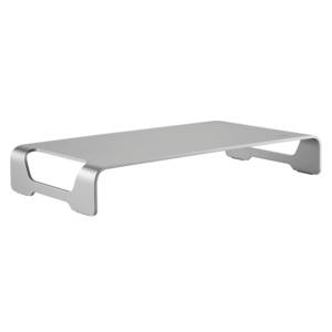 LogiLink Tabletop monitor riser, aluminum Monitor-Erhöhung Höhen-Bereich: 6.3 cm (max) Silber