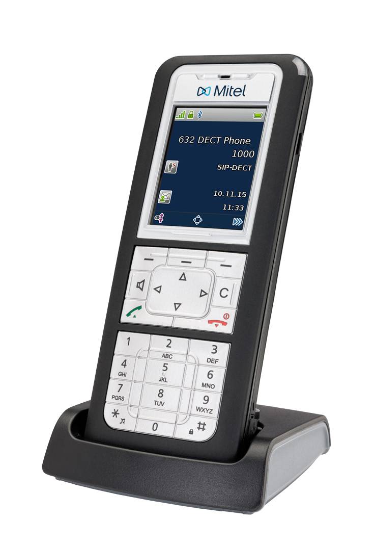Mitel 632 - Schnurloses Digitaltelefon - mit Bluetooth-Schnittstelle