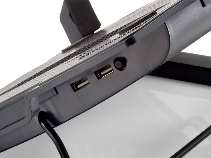 Conceptronic CNBCOOLSTAND1F Notebook-Ständer mit Kühlfunktion höhenverstellbar
