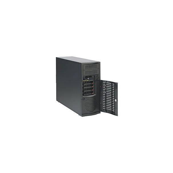 Supermicro SuperChassis 733TQ-668B Midi-Tower PC-Gehäuse Schwarz
