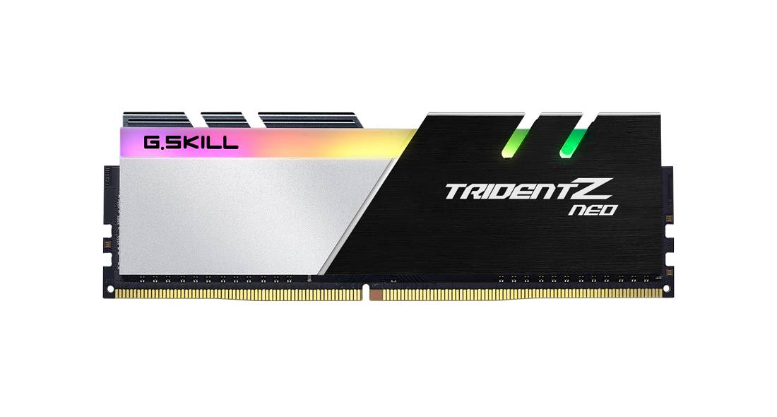 G.Skill TridentZ Neo PC-Arbeitsspeicher Kit DDR4 16 GB 2 x 8 GB Non-ECC 3600 MHz 288pin DIMM CL18-22-22-42 F4-3600C18D-16GTZN
