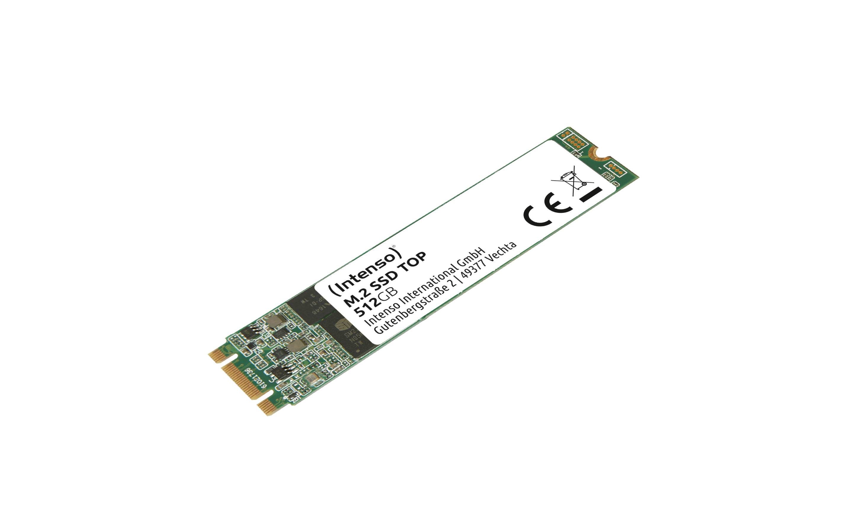 Intenso Top Performance 512 GB Interne M.2 SATA SSD 2280 M.2 SATA 6 Gb/s Retail 3832450