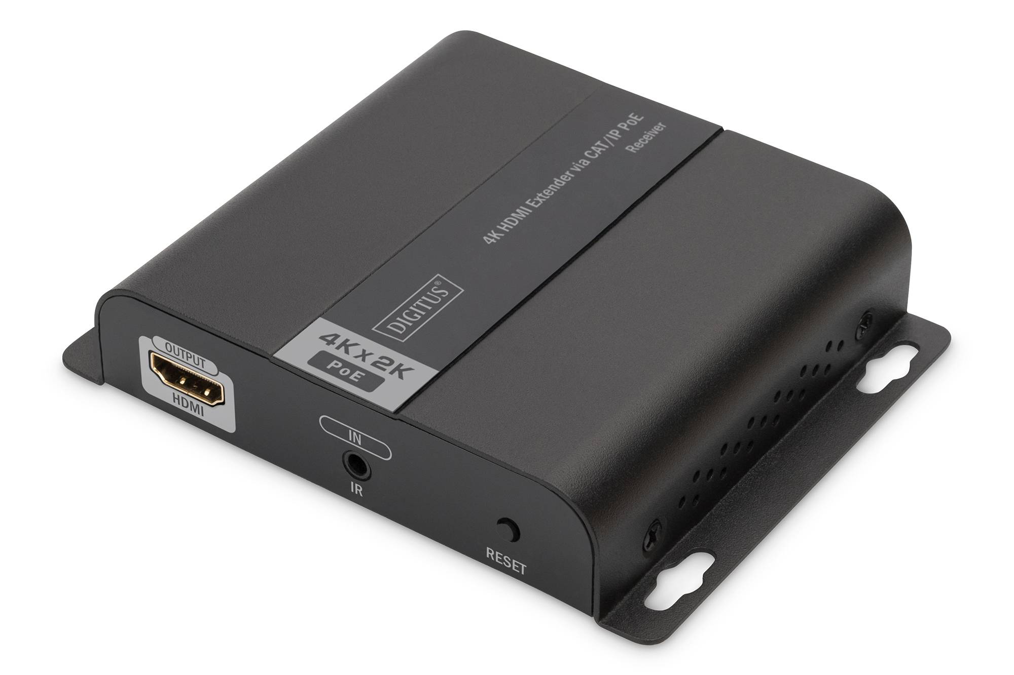 DIGITUS - 4K HDMI Extender über CAT/IP (Empfängereinheit), PoE