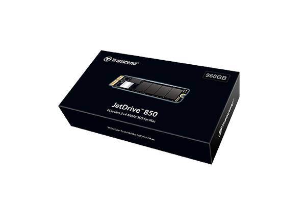 Transcend JetDrive™ 850 Mac 240 GB Interne M.2 PCIe NVMe SSD 2280 M.2 NVMe PCIe 3.0 x4 Retail TS240GJDM850