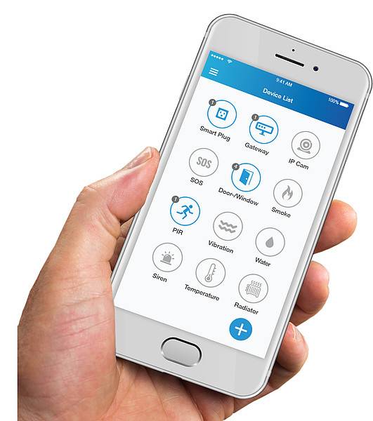 Olympia ProHome 8762 6006 Funk-Alarmanlagen-Set Funk-Alarmanlagen-Set