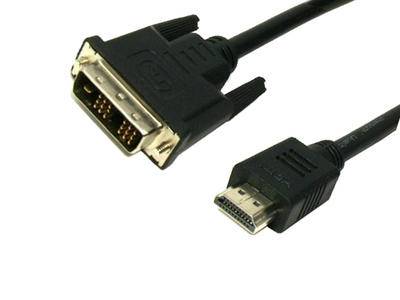 MediaRange - Adapterkabel - Dual Link - HDMI männlich zu DVI-D männlich