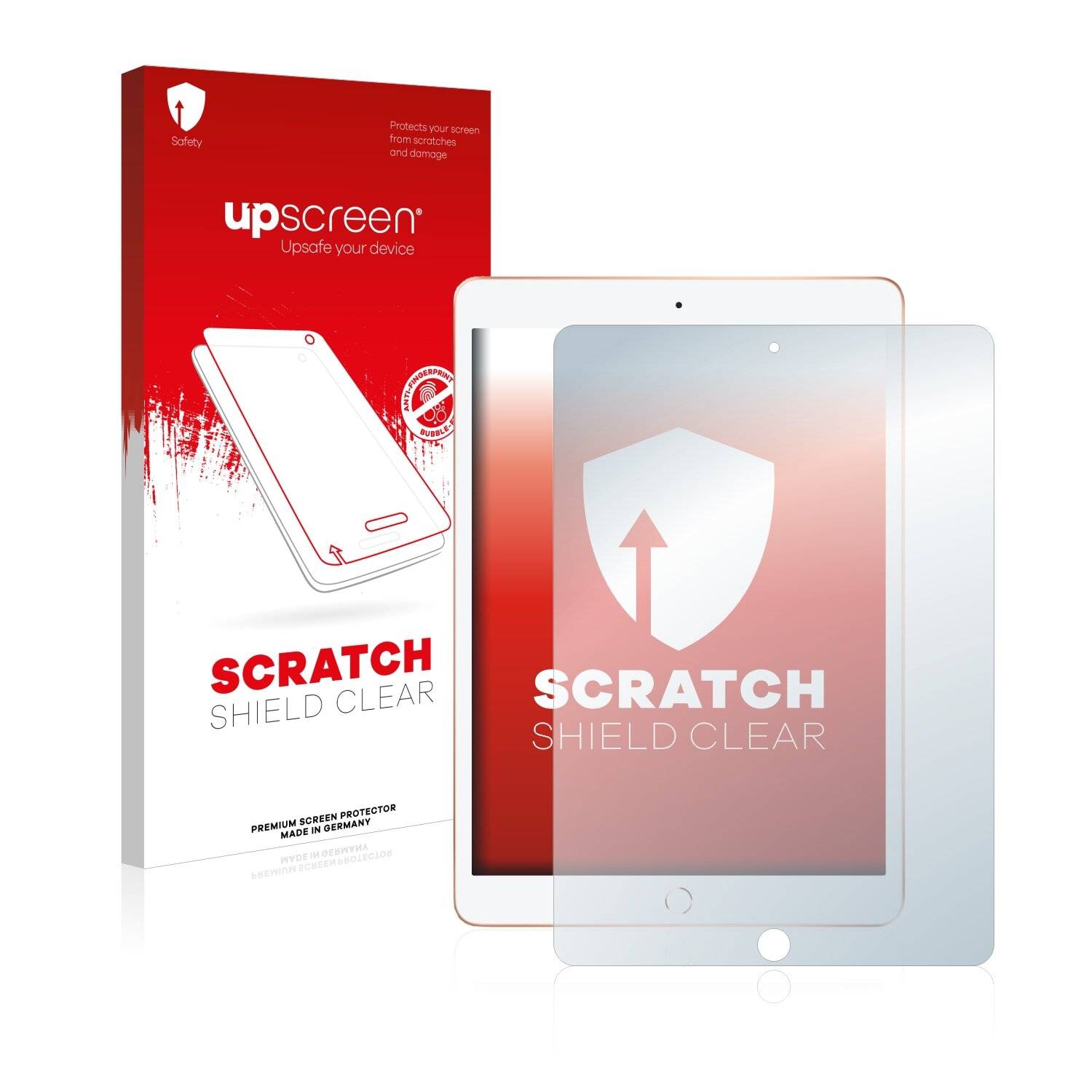 upscreen Scratch Shield Schutzfolie für Apple iPad 10.2 WiFi Cellular 2019 (7. Gen.)