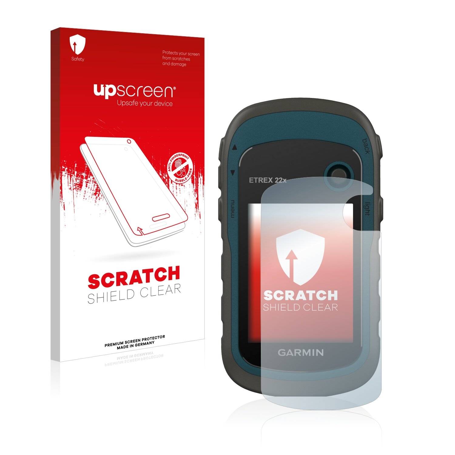upscreen Scratch Shield Clear Premium Displayschutzfolie für Garmin eTrex