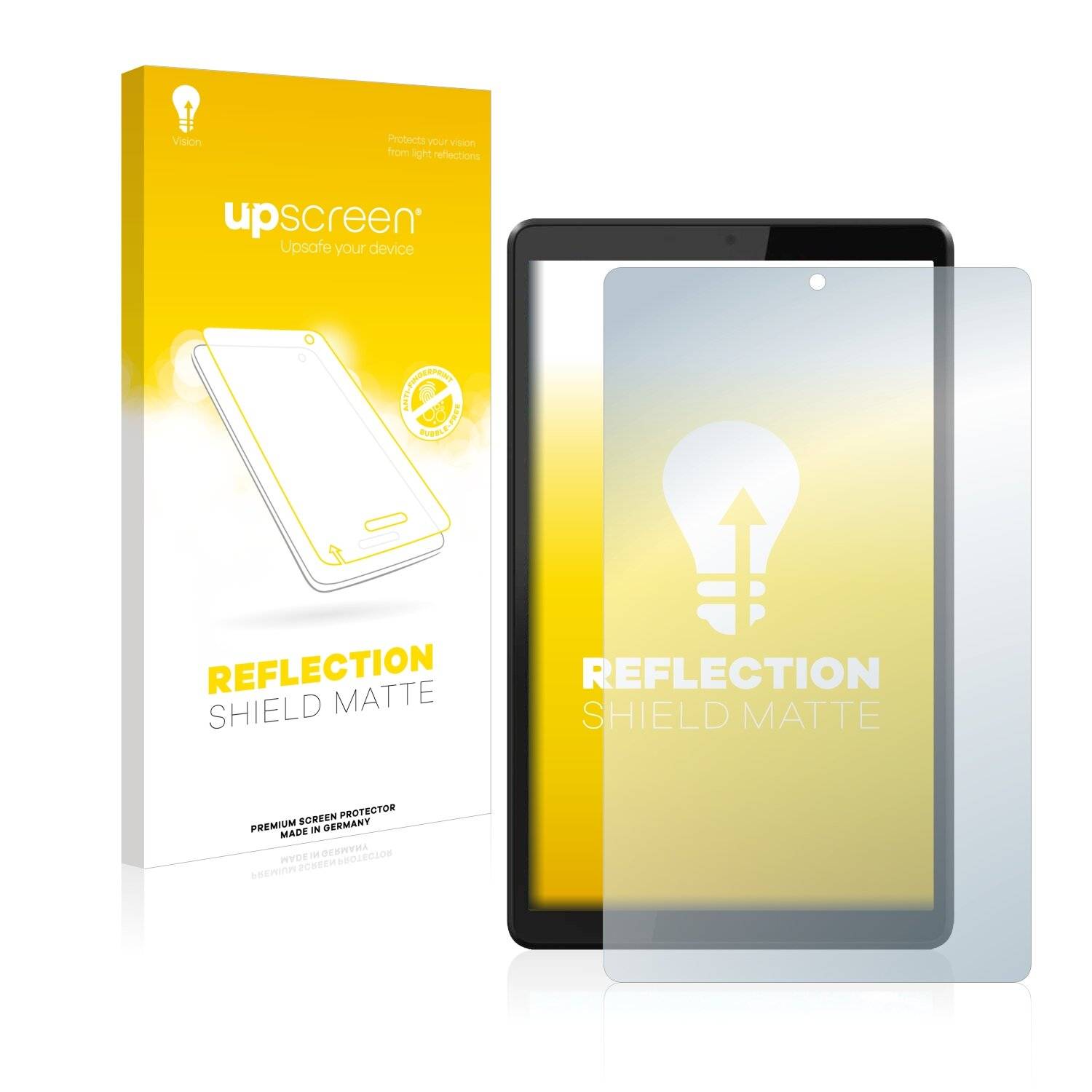 upscreen Schutzfolie für Lenovo Tab M8 Folie Matt Entspiegelt Anti-Reflex