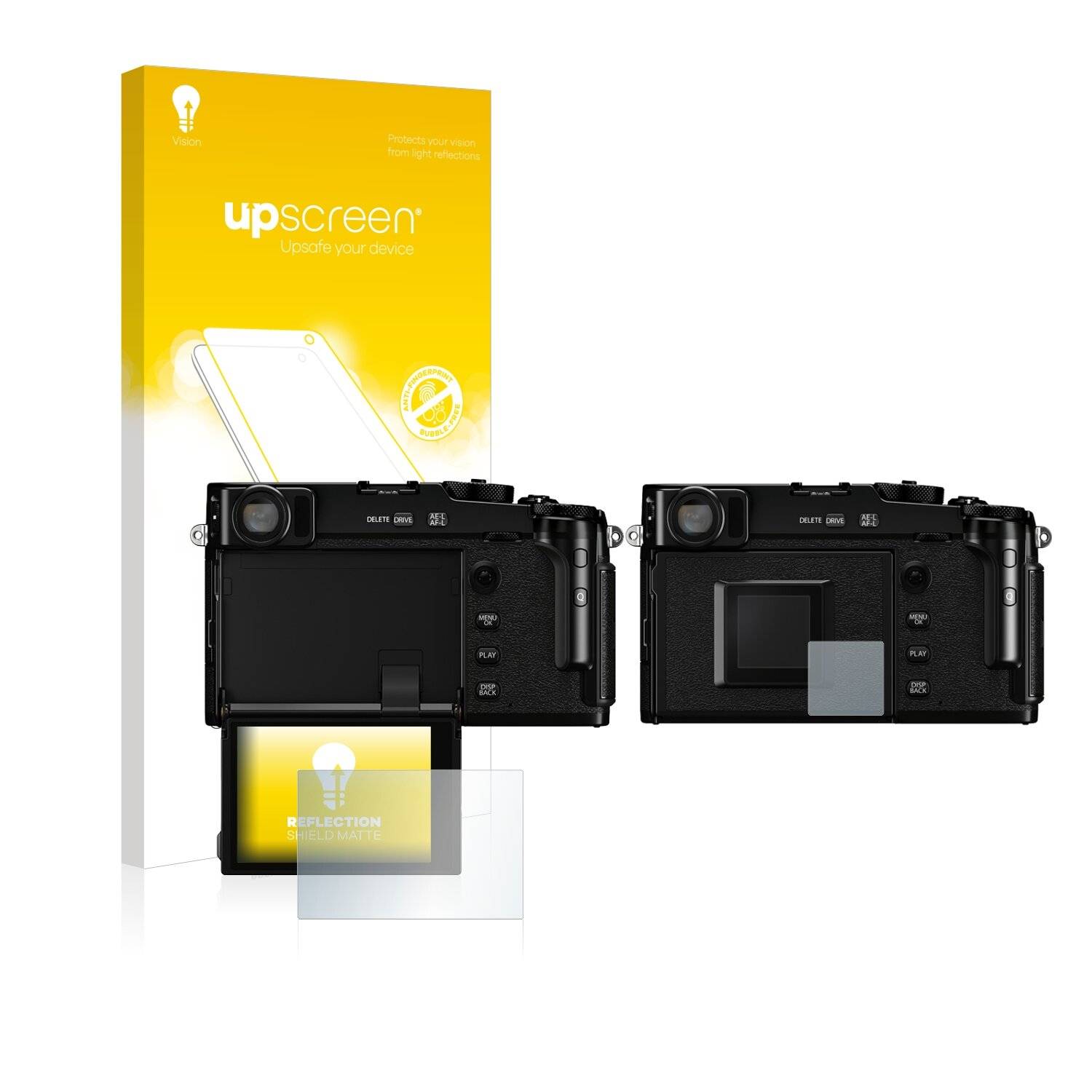 upscreen Schutzfolie für Fujifilm X-Pro3 Folie Matt Entspiegelt Anti-Reflex