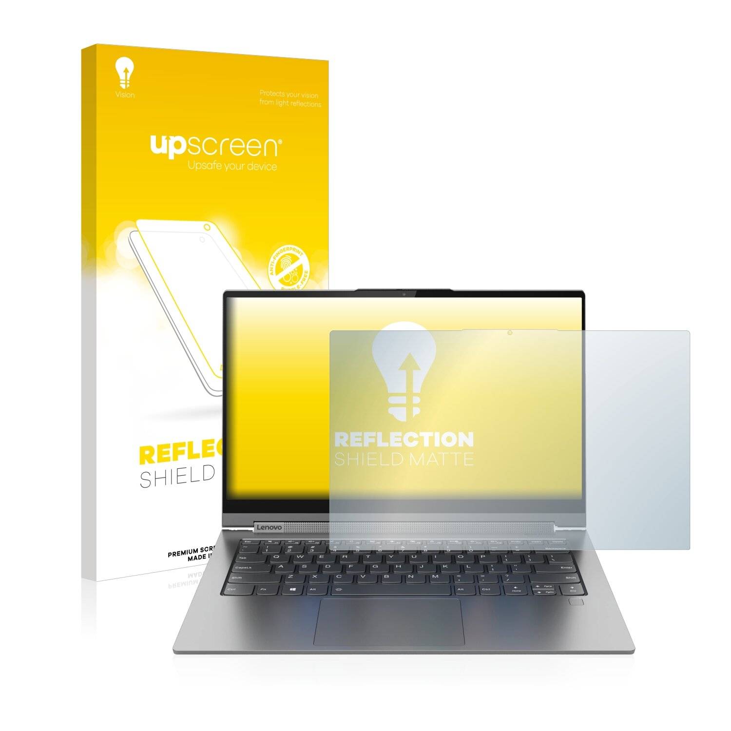 upscreen Schutzfolie für Lenovo Yoga C940 14" 2-in-1 Folie Matt Entspiegelt Anti-Reflex