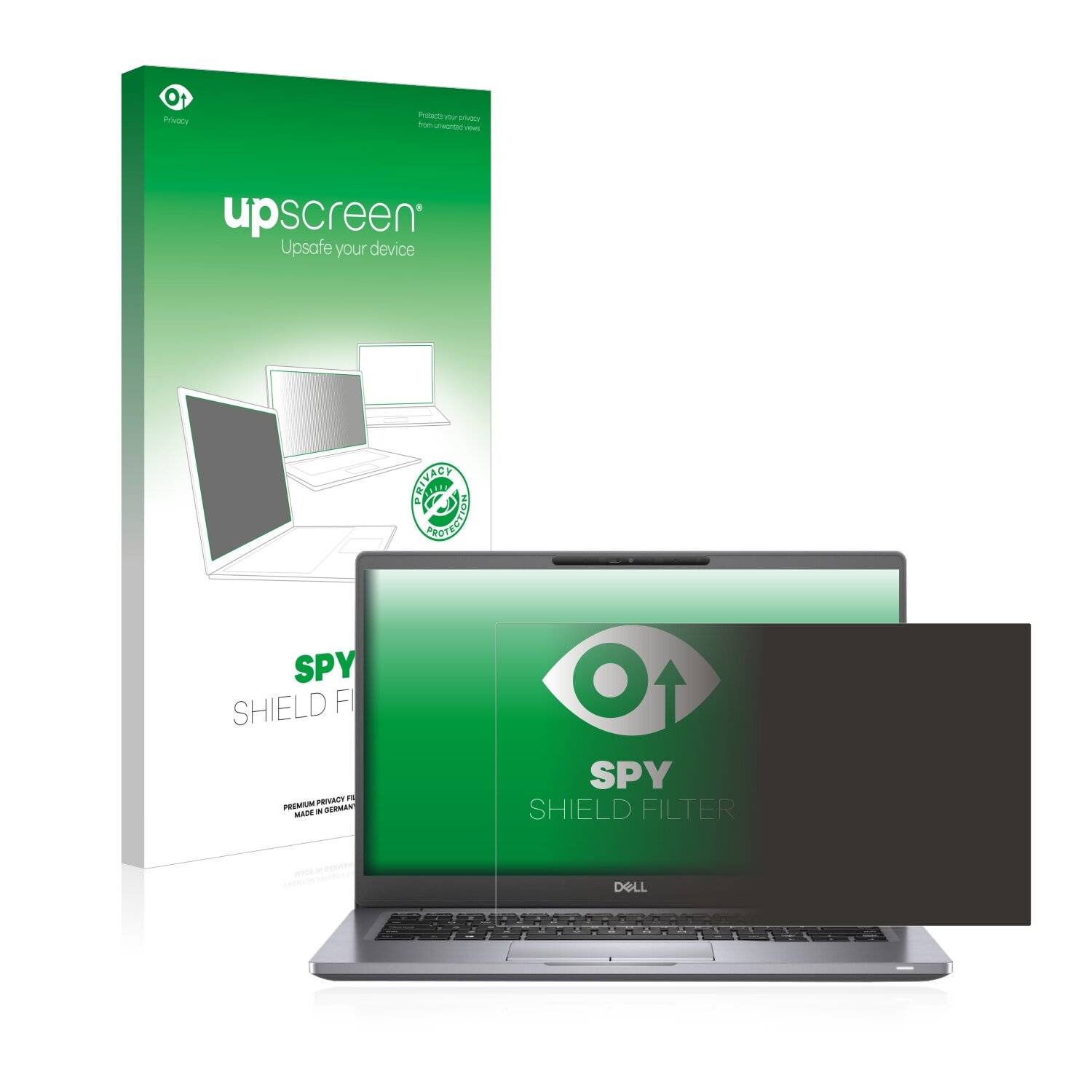 upscreen Blickschutzfilter für Dell Latitude 7300 Blaulichtfilter Sichtschutz Privacy Anti Spy abnehmbar