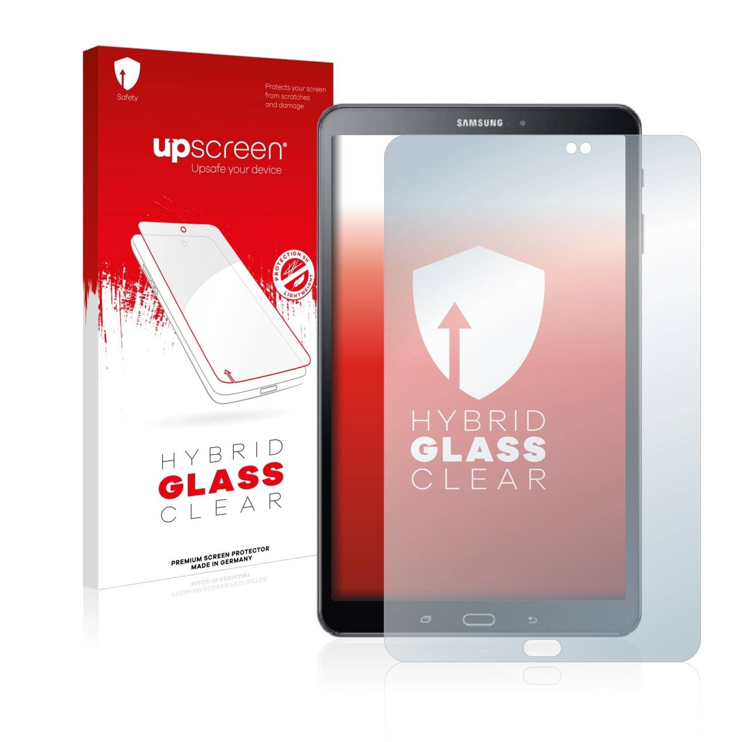 upscreen Hybrid Glas Panzer-Folie für Samsung Galaxy Tab A 10.1 2018