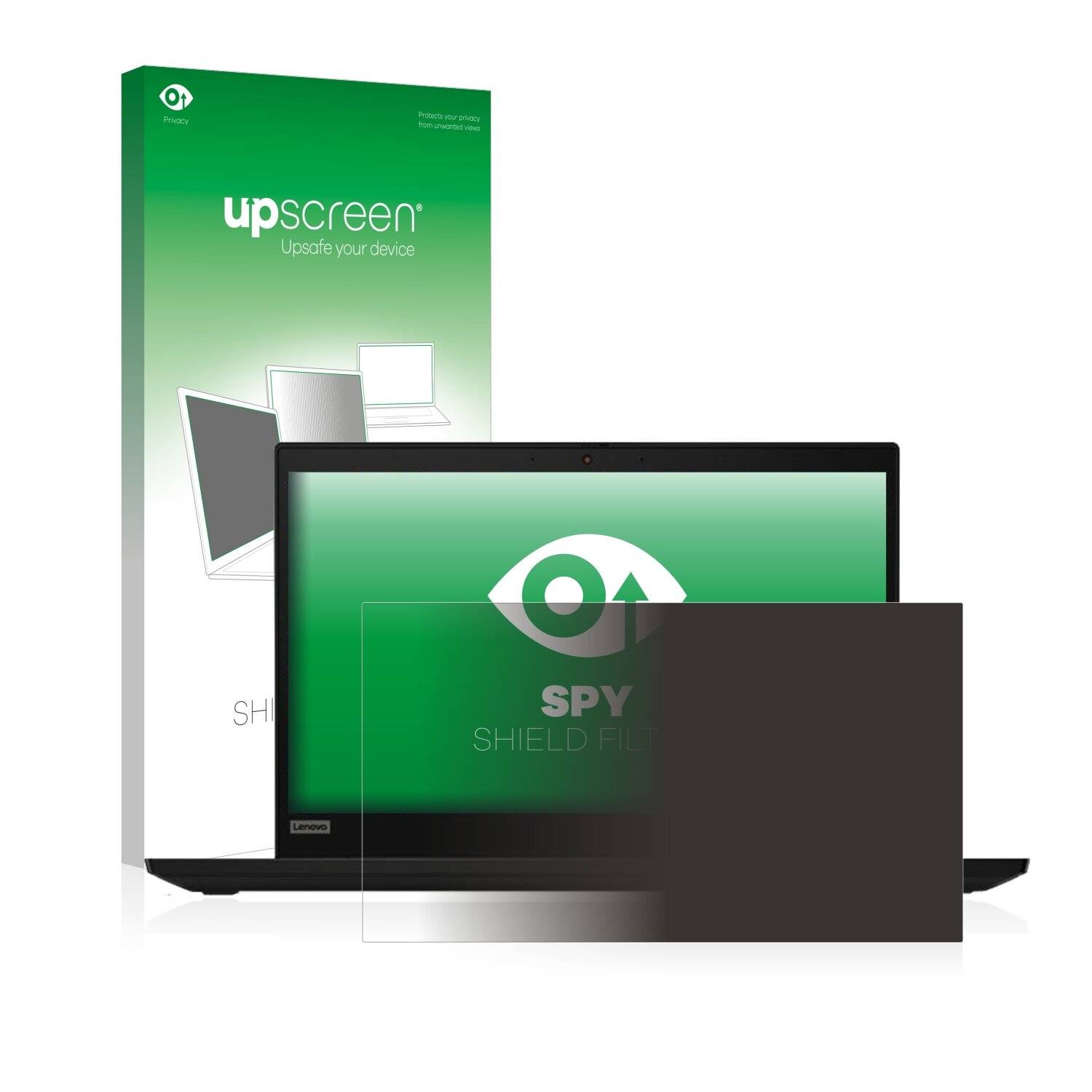 upscreen Blickschutzfilter für Lenovo ThinkPad X390 Non-Touch Blaulichtfilter Sichtschutz Privacy Anti Spy abnehmbar