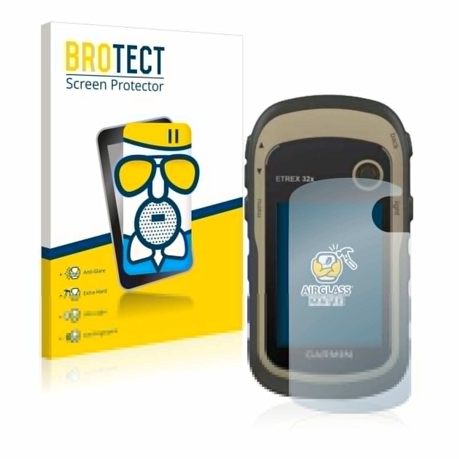 BROTECT AirGlass Flexible Schutz Glas Folie für Garmin eTrex 32x / 30x / 30 / 20x / 20 / 10 Matt Entspiegelt