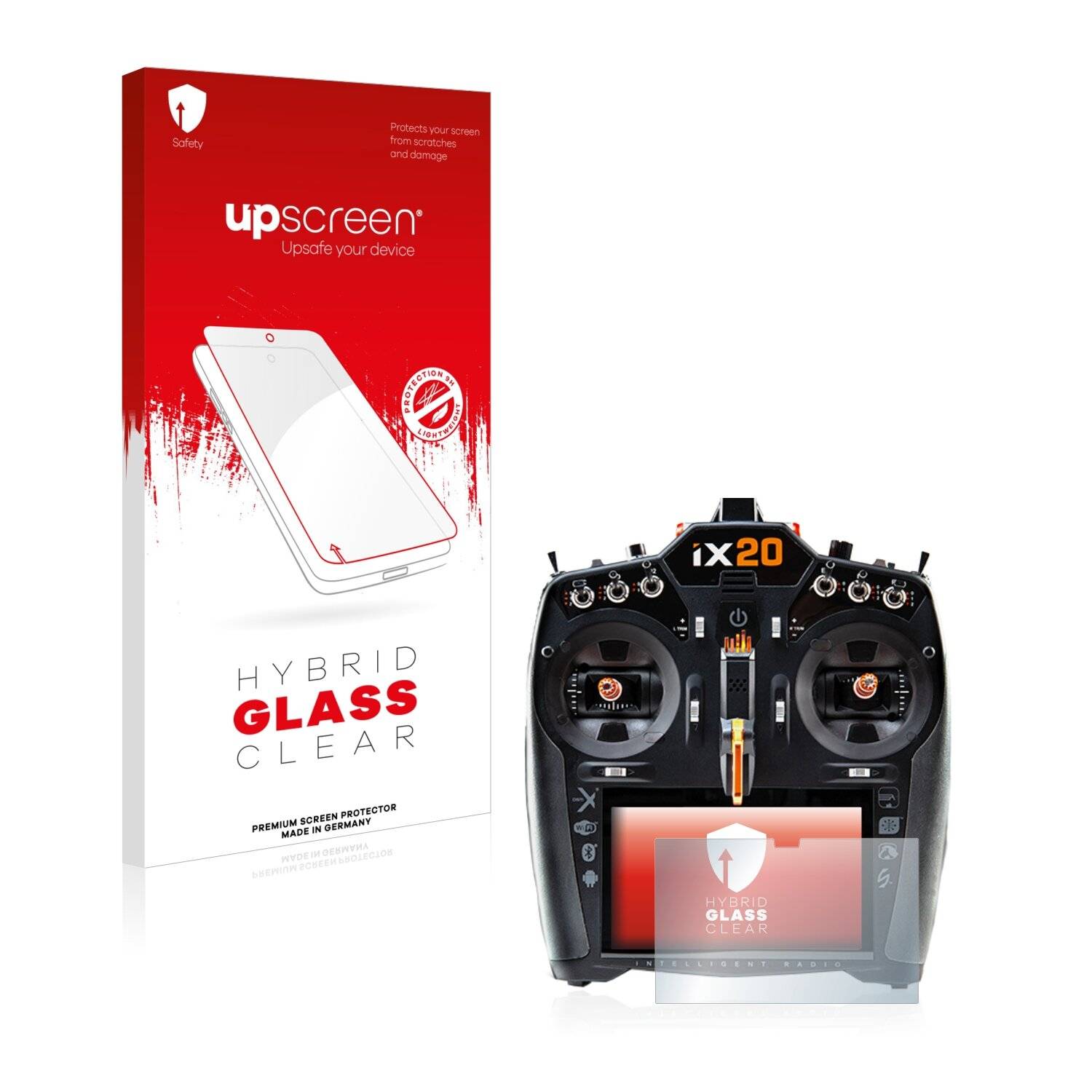 upscreen Flexible Schutz Glas Folie für Spektrum iX20 Schutzglas 9H Hybridglas Klar