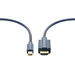 clicktronic DisplayPort / HDMI Anschlusskabel 2.00 m 70743 vergoldete Steckkontakte Blau [1x Mini-DisplayPort Stecker - 1x HDMI-Stecker]