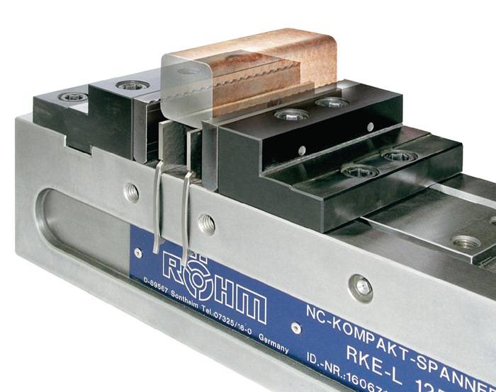 Krallenbacke SKB Backen-B.160mm o.Feinstufe Backen-H.50mm PA RÖHM