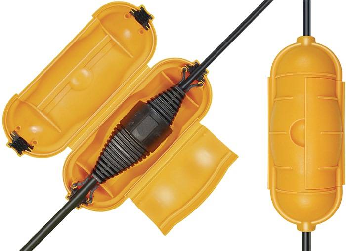 Brennenstuhl 1160440 Steckerbox Gelb