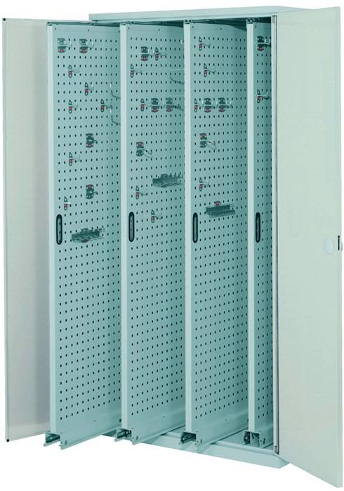 Kappes ®RasterPlan Vertikalschränke 1950x1000x600mm Modell 83 Doppelwandtüren lichtgrau