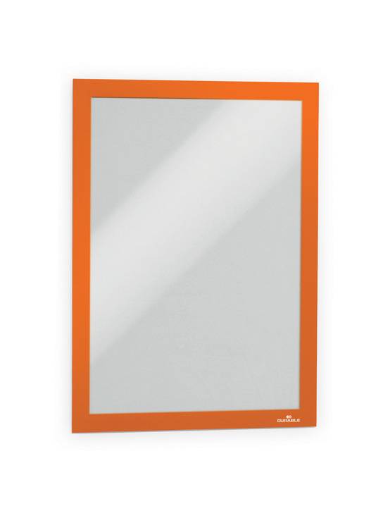 Inforahmen, selbstklebend, DIN A4, BxH 210x297 mm, orange, VE 10 Stück