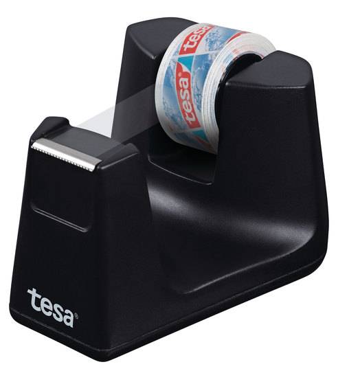 TESA 53903, 1,5 cm, 10 m, Kunststoff, Schwarz
