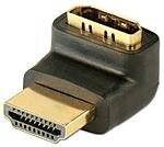 LINDY 41086 HDMI Adapter [1x HDMI-Buchse - 1x HDMI-Stecker] Schwarz