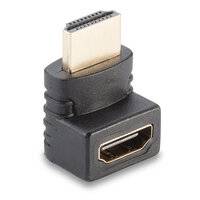 LINDY 41086 HDMI Adapter [1x HDMI-Buchse - 1x HDMI-Stecker] Schwarz