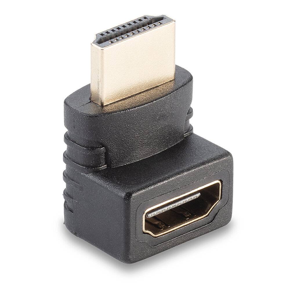 LINDY 41086 HDMI Adapter [1x HDMI-Buchse - 1x HDMI-Stecker] Schwarz