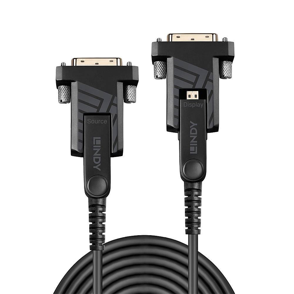 LINDY Anschlusskabel HDMI-Micro-D Stecker, HDMI-Micro-D Stecker 40.00 m Schwarz 38323 HDMI-Kabel