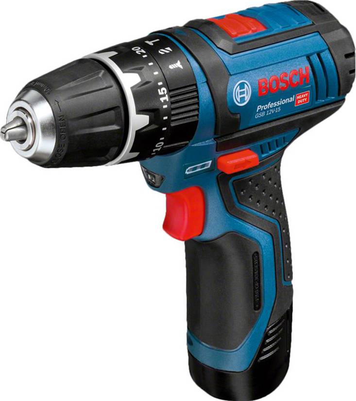 Bosch Professional GSB12V-15 2-Gang-Akku-Schlagbohrschrauber