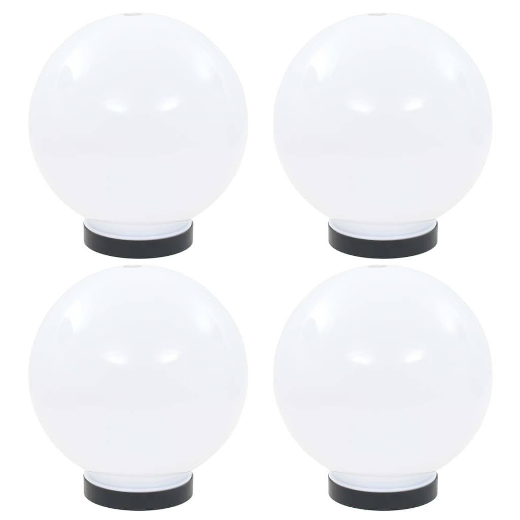 LED-Gartenleuchten 4 Stk. Kugelförmig 20 cm PMMA